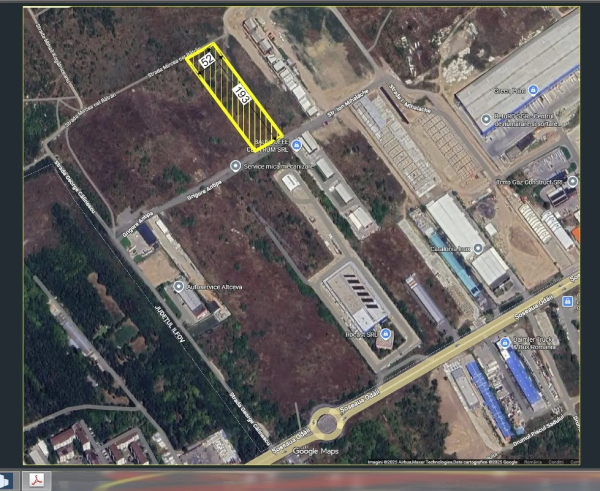 Direct Proprietar vand Teren Intravilan cu autorizatie. - Oportunitate investiție – Teren cu autorizatie, 10.000 mp |&nbsp;Otopeni | lângă&nbsp;București (Direct proprietar)Direct proprietar vand teren intravilan cu poziționare excelentă, ideal pentru dezvoltare rapidă, situat strategic în zona industrială Otopeni, la doar ~500 m de centura Bucureștiului.Detalii principale:Suprafață: 10.000 mpDimensiuni: 50 ml deschidere x 200 ml adâncimeTeren plan, liber de construcțiiAcces din 2 drumuri – ideal pentru trafic greu (TIR)Avantaj major – economisești timp și bani:Proiect complet pentru 2 hale (depozitare + spații administrative)Autorizație de construire deja obținută → poți începe imediat lucrărileIdeal pentru:logistică, depozitare, producție sau investiție cu randament rapid✔ Zonă în plină dezvoltare industrială✔ Acces rapid către principalele artere din jurul București✔ Fără riscuri birocratice – documentație pregătităDirect proprietar – fără comision.Disponibil imediat.