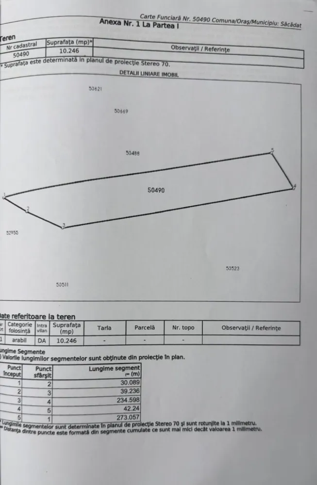 Teren intrav. 10200mp dest. industriala zona CocaCola Sacadat- 5eur/mp - Oportunitate excelentă pentru investiție! Vând teren intravilan de 10.200 mp, situat în plină zonă industrială (zona Coca-Cola), perfect pentru dezvoltare hale, depozit sau logistică.

📄 Cu propunere pentru construcție hale

✅ Locație PREMIUM – zonă industrială activă
✅ Acces rapid și conexiuni principale
✅ Suprafață mare, ideală pentru proiecte industriale

📍 Poziționare strategică – potrivit pentru business-uri în dezvoltare

💰 Preț atractiv!

 5 euro/mp neg

Tel: 0731290032