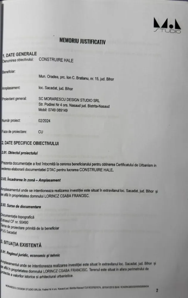 Teren intrav. 10200mp dest. industriala zona CocaCola Sacadat- 5eur/mp - Oportunitate excelentă pentru investiție! Vând teren intravilan de 10.200 mp, situat în plină zonă industrială (zona Coca-Cola), perfect pentru dezvoltare hale, depozit sau logistică.

📄 Cu propunere pentru construcție hale

✅ Locație PREMIUM – zonă industrială activă
✅ Acces rapid și conexiuni principale
✅ Suprafață mare, ideală pentru proiecte industriale

📍 Poziționare strategică – potrivit pentru business-uri în dezvoltare

💰 Preț atractiv!

 5 euro/mp neg

Tel: 0731290032