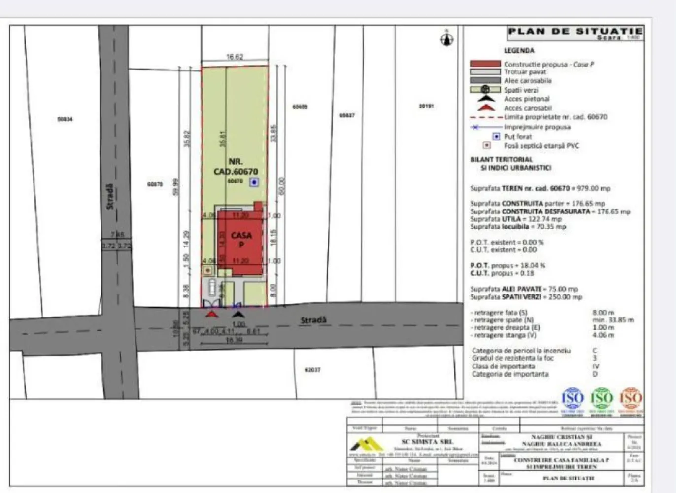 Teren 980 mp cu proiect de casă început–Chișirid, la 15 min de Oradea - Immosell.ro vă propune spre vânzare un proiect de casă situat la doar 15 minute de Oradea, în comuna Nojorid, satul Chișirid, amplasat pe un teren generos de 1000 mp, ideal pentru cei care își doresc liniște, spațiu și aer curat, dar în același timp acces rapid către oraș.

Proprietatea se află într-o zonă în plină dezvoltare, cu o poziționare foarte bună și acces facil. Terenul beneficiază de toate utilitățile necesare, ceea ce reprezintă un mare avantaj pentru continuarea rapidă a construcției.

Proiectul de casă este deja început, construcția fiind realizată până la stadiul de centuri peste zidărie. Acest lucru oferă viitorului proprietar posibilitatea de a continua lucrările conform propriilor preferințe în ceea ce privește compartimentarea, finisajele sau designul final al locuinței.

Suprafața generoasă a terenului de 1000 mp permite amenajarea unei grădini spațioase, a unei terase, a unui foișor sau chiar a unei zone de relaxare pentru întreaga familie.

Această proprietate reprezintă o oportunitate excelentă atât pentru locuință personală, cât și pentru investiție, fiind situată într-o zonă liniștită, aproape de Oradea.

Pret : 79.000 euro neg 

Pentru mai multe informații sau pentru programarea unei vizionări, vă stăm cu drag la dispoziție la numărul de telefon afișat.

Contact: Sorin Gligor

Tel: 0731290032