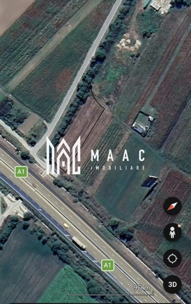 Teren intravilan 2061 mp | Cristian | DN1 | Deschidere 25 ml | Parcelabil - MAAC Imobiliare vă propune spre vânzare un teren intravilan pentru construcții situat în Cristian, cu acces direct la DN1, într-o zonă cu vizibilitate excelentă și potențial ridicat de valorificare.

Proprietatea are o suprafață de 2.061 mp și beneficiază de o deschidere de 25 ml la drum principal, fiind amplasată la șosea, ceea ce oferă acces facil și expunere foarte bună. Configurația terenului permite parcelarea și îl face potrivit atât pentru construcții individuale, cât și pentru activități comerciale sau proiecte mixte, într-o zonă cu trafic și vizibilitate.

Terenul este disponibil imediat, iar utilitățile se află în zonă, ceea ce facilitează demararea rapidă a unui proiect. Poziționarea la DN1 reprezintă un avantaj major pentru orice tip de dezvoltare, datorită accesului direct și fluxului constant din zonă.

Pentru mai multe detalii și programarea unei vizionări, vă rugăm să menționați codul de proprietate CP2983282.