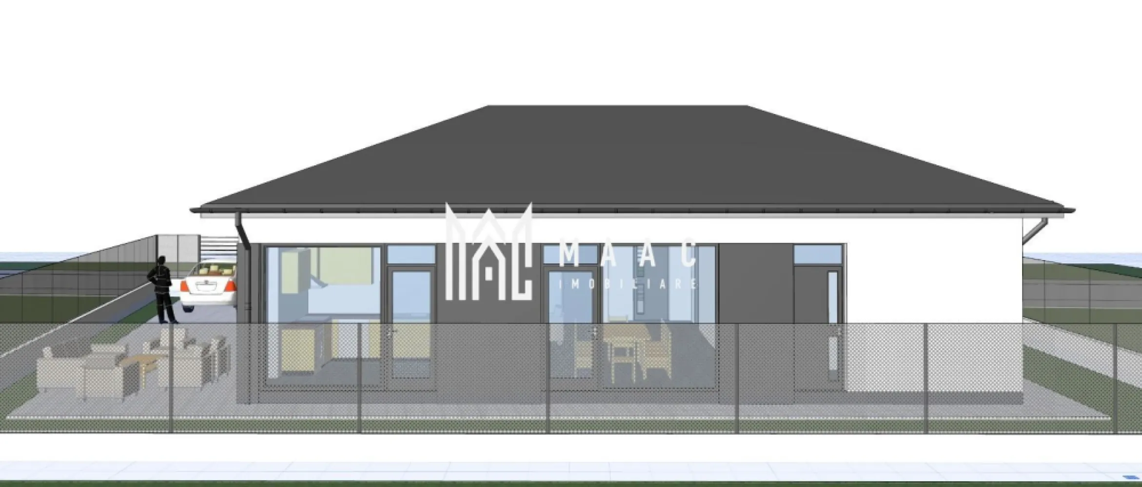 Casa individuala | 132 mp | Sura Mica - MAAC Imobiliare vă propune spre vânzare o casă individuală, dispusă pe un singur nivel, situată în Șura Mică, într-o zonă liniștită și pitorească, în imediata apropiere a unui lac și a unei livezi – cadrul ideal pentru relaxare și confort.

Imobilul are o suprafață utilă de 132 mp, fiind compartimentat eficient astfel: living generos cu bucătărie open-space si zona de dining, 3 dormitoare spațioase și 2 băi. Construcția este amplasată pe un teren de 504 mp, oferind suficient spațiu pentru amenajarea unei grădini, terase sau zone de recreere.

Un avantaj important al proprietății este accesul facil către principalele artere de circulație, fiind situată la doar 2 km de autostradă, ceea ce asigură conexiuni rapide către oraș și împrejurimi.

Casa se va preda la stadiul de „la roșu” în interior, oferindu-vă posibilitatea de a o personaliza după propriul gust, iar exteriorul finalizat „la cheie”.

Pentru mai multe informatii sau pentru o vizionare, specificati telefonic ca ati vazut anuntul cu ID: CP2966969