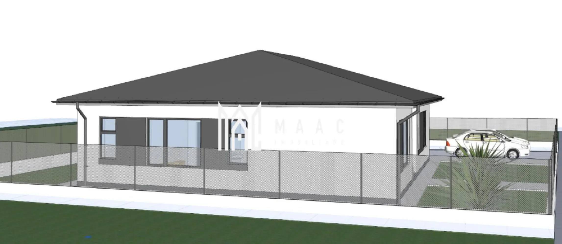Casa individuala | 132 mp | Sura Mica - MAAC Imobiliare vă propune spre vânzare o casă individuală, dispusă pe un singur nivel, situată în Șura Mică, într-o zonă liniștită și pitorească, în imediata apropiere a unui lac și a unei livezi – cadrul ideal pentru relaxare și confort.

Imobilul are o suprafață utilă de 132 mp, fiind compartimentat eficient astfel: living generos cu bucătărie open-space si zona de dining, 3 dormitoare spațioase și 2 băi. Construcția este amplasată pe un teren de 504 mp, oferind suficient spațiu pentru amenajarea unei grădini, terase sau zone de recreere.

Un avantaj important al proprietății este accesul facil către principalele artere de circulație, fiind situată la doar 2 km de autostradă, ceea ce asigură conexiuni rapide către oraș și împrejurimi.

Casa se va preda la stadiul de „la roșu” în interior, oferindu-vă posibilitatea de a o personaliza după propriul gust, iar exteriorul finalizat „la cheie”.

Pentru mai multe informatii sau pentru o vizionare, specificati telefonic ca ati vazut anuntul cu ID: CP2966969