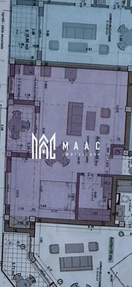 Apartament 1 camera | DaVinci, Cristian | 46 mp, etaj 1 - Apartament cu 1 camera în Cartierul DaVinci, Cristian, situat la etajul 1 al unui imobil finalizat în 2025, potrivit pentru cei care caută o locuință nouă, cu balcon și loc de parcare.

Detalii proprietate:
• Suprafață utilă: 46 mp
• Compartimentare: living cu bucătărie open-space, dormitor, baie și balcon de 3,4 mp
• Etaj 1 din 2
• 1 baie, 1 bucătărie, 1 dormitor
• Apartament finalizat, cu predare la stadiul de alb
• Posibilitate de predare la cheie, în funcție de preferințe
• 1 loc de parcare
• Orientare Sud-Est
• Construcție din 2025

Cartierul DaVinci este un ansamblu rezidențial modern, remarcat prin arhitectura contemporană, spațiile verzi generoase și accesul facil către principalele puncte de interes din zonă. Poziționarea apartamentului într-un cartier nou oferă un cadru bine organizat și un plus de confort pentru viața de zi cu zi.

Exista posibilitatea separarii zonei de dormitor de zona de living.

Pentru detalii suplimentare și programarea unei vizionări, contactați echipa MAAC Imobiliare și menționați Cod anunț CP3213508.

Conținut optimizat cu AI, aprobat de agent uman.