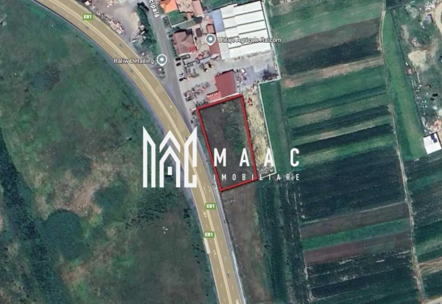 Teren Extravilan | 2600Mp | Zona Veștem - MAAC Imobiliare vă propune spre vânzare un teren extravilan situat la ieșirea din Veștem, ,în imediata vecinătate a depozitului de utilaje agricole și tractoare Ral Com.

 Caracteristici teren:

Suprafață: 2.600 mp

Deschidere la șosea: 70 m

Acces direct la E81

Zonă cu potențial excelent pentru activități comerciale, industriale sau investiții

Vizibilitate foarte bună și acces facil pentru trafic auto greu

Poziționare strategică – ideal pentru dezvoltări logistice, service, depozit, showroom sau activități agricole.

Pentru mai multe detalii, preț sau pentru a programa o vizionare, vă rugăm să specificați ID:CP2823335