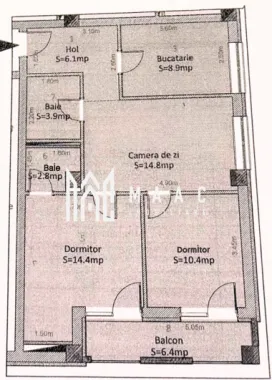 Apartament 3 camere | Parter | Calea Surii Mici I Loc de parcare