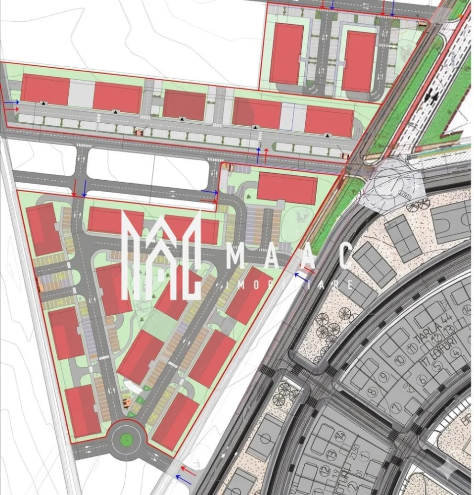 Teren | 31.300 MP | Intravilan | Dezvoltare Imobiliară | PUZ Aprobat - MAAC Imobiliare vă propune spre vânzare o oportunitate investițională de elită în Sibiu: un proiect rezidențial complet, cu documentația completă de autorizație, situat strategic lângă Prima Shopping Center și cartierul Veteranii de Război.

Proiectul beneficiază de un concept modern, cu infrastructură integrată și indicatori urbanistici optimi, fiind pregătit pentru demararea lucrărilor în cel mai scurt timp.

Cifre Cheie și Indicatori (Conform Bilanț Total după noul PUG):

Suprafață teren (după cedare): 31.300 mp

Regim de înălțime: Subsol + Parter + 3 Etaje + Mansardă/Etaj Retras

Capacitate Proiect: 19 corpuri de clădire

Unități: 341 apartamente și 30 spații de servicii/comerciale

Parcări: 1.3 locuri/unitate locativă cu 60% la Subsol sau 1.7 locuri/unitate locativă ce pot fi toate suprateran. 

Există posibilitatea amenajării parcărilor la parter în loc de Subsol fără a se modifica suprafața construită actuală.

Indicatori Urbanistici: POT 30% | CUT 1.2

Suprafețe Construite (S.C.D.): 32.403 mp (fără subsol) / 47.489 mp (totală cu subsol, terase și balcoane)

Infrastructură și Facilități Incluse:
Drumuri și Acces: Acces auto și pietonal clar reglementat; drumuri existente și propuse prin PUZ aprobat.

Gata de Start: Toate documentele pentru autorizație sunt depuse (termen eliberare 2-3 luni), cu devize complete pentru gaz, curent, apă și canalizare.

Execuție "la cheie": Proprietarul trage toate utilitățile și realizează infrastructura (drumuri, parcări, spații verzi), costuri incluse în preț (cu un adaos de 70-80 euro peste preț pentru execuție).

Dotări ansamblu: 3 locuri de joacă, zone verzi generoase și platforme dedicate pentru colectarea selectivă a deșeurilor (pubele separate pentru locatari și agenți economici - 13,5 mp/platformă).

Flexibilitate pentru Investitori și Modalități de Plată:

Vânzare în diviziune: Terenul este împărțit în 3 CF-uri separate, Parcela 1: 19 208 mp, Parcela 2: 4619 mp, Parcela 3: 7500 mp, oferind posibilitatea ca 3-4 dezvoltatori să achiziționeze câte un bloc individual, conform schiței atașate la contract.

Arhitectură Unitară: Se condiționează păstrarea aspectului exterior al clădirilor pentru a asigura un design vizual coerent al întregului ansamblu.

Căutăm parteneri cu potențial financiar și experiență pentru o colaborare pe termen lung în acest proiect de referință.

Se poate face parteneriat și pe parcele de câte un bloc sau două dacă sunt mai mulți dezvoltatori.

Pentru documentația completă și vizionări, contactați-ne și specificați codul de identificare al proprietății ID: CP2976650.