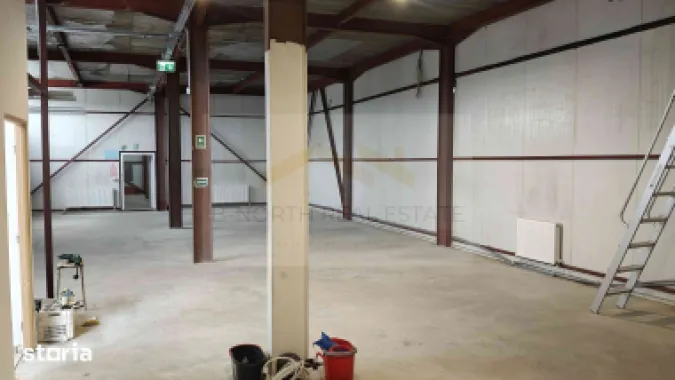 Hală industrială cu birouri de închiriat | Popești-Leordeni | 542 mp | Rampă