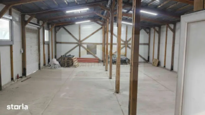 Hală industrială cu birouri de închiriat | Popești-Leordeni | 542 mp | Rampă