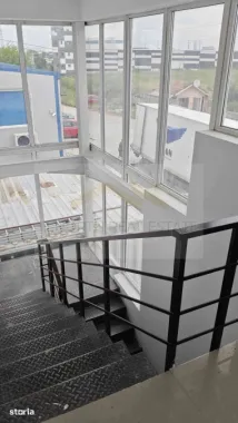 Hală industrială cu birouri de închiriat | Popești-Leordeni | 542 mp | Rampă