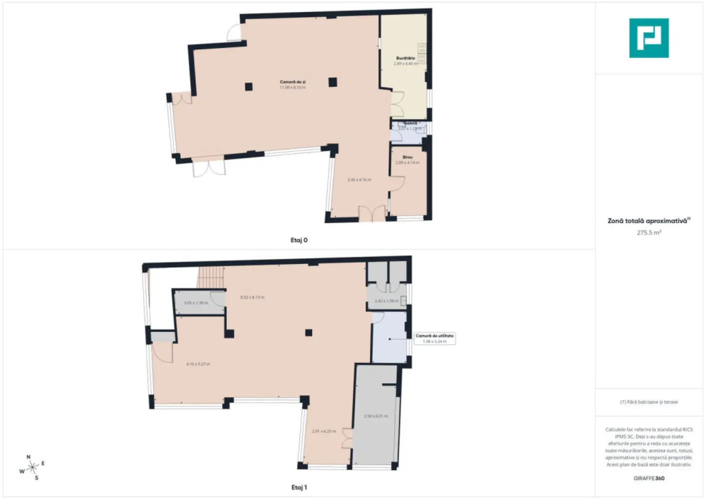 Centru comercial P+1 de închiriat, zona Vlaicu