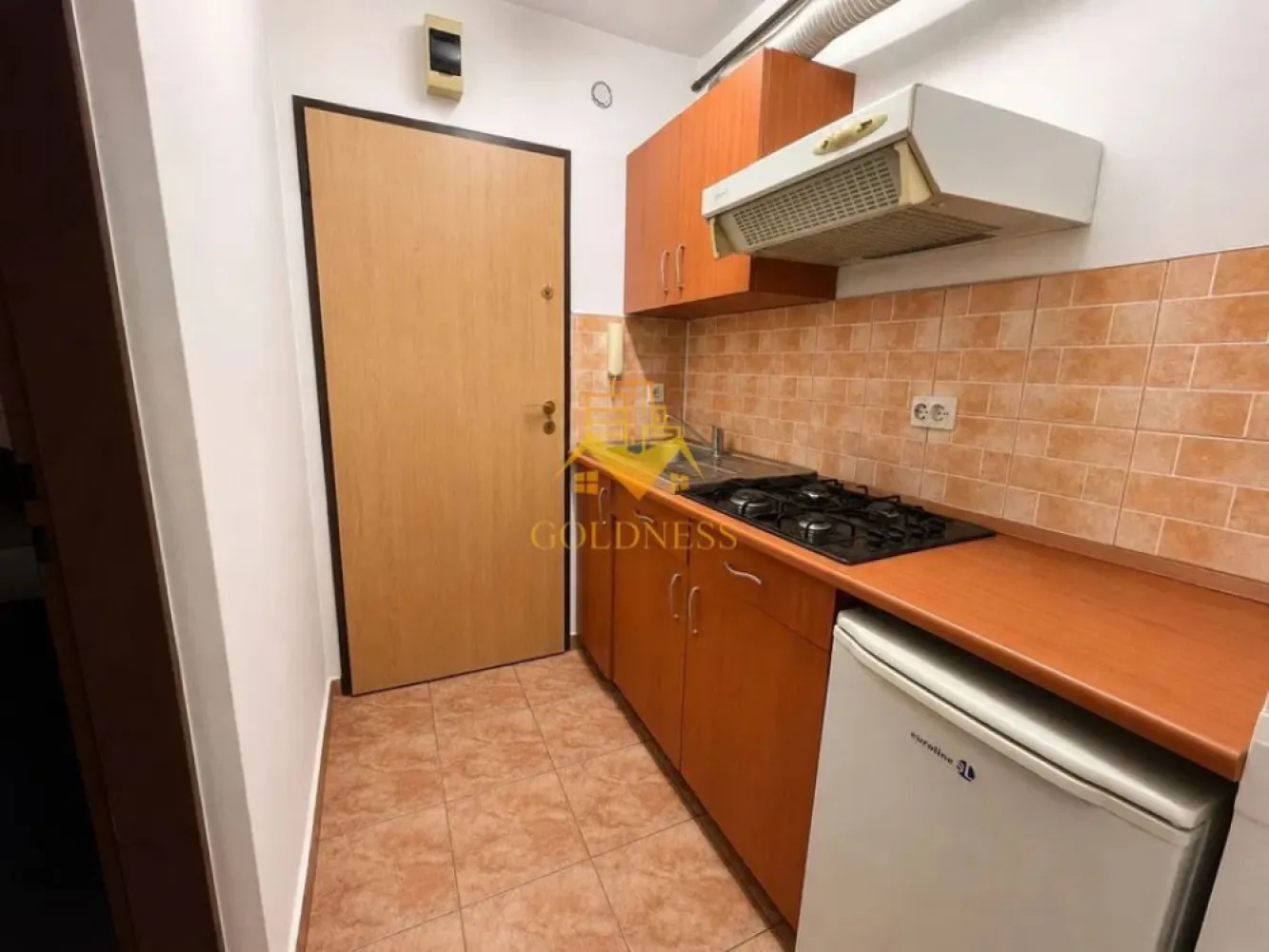 1 camera, Gheorgheni, Iulius Mall, Teodor Mihali, FSEGA, Regina Maria - GOLDNESS Imobiliare vă propune spre închiriere un apartament cu 1 camere complet mobilat și utilat, la etajul 5 într-un imobil de 8 etaje, în Cartierul Gheorgheni. 
Se află în apropierea stațiilor de transport în comun, magazine, restaurante, spații verzi, farmacii, etc. 

Apartamentul este compartimentat astfel:
 - camera cu canapea extensibila, dressing, noptiere
 - bucătărie complet utilată și mobilată
 - baie cu cabina de dus, calorifer port prosop
 - balcon 2mp.

Imobilul este dotat cu toate cele necesare- termoficare, frigider, aragaz, hotă, mașină de spălat haine, etc. 

Dacă sunteți interesați de acest apartament și doriți să îl vizionați, dar și pentru alte oferte nu ezitați să ne contactați telefonic sau prin e-mail. Vă stăm la dispoziție!
Pentru intermediere se percepe un comision de 50% din prețul chiriei!