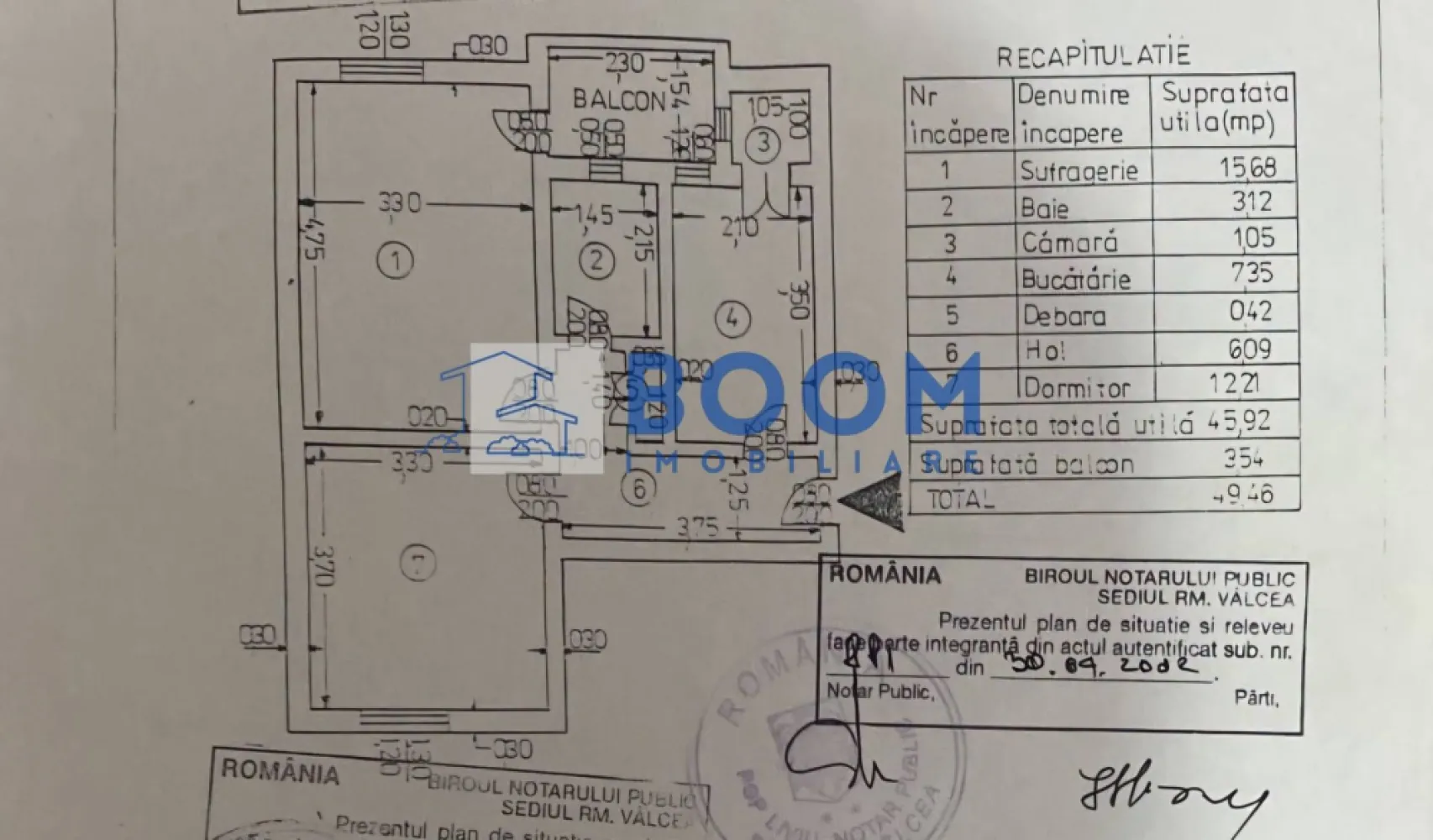 Apartament 2 camere Zona Nord | Etaj 1 | Complet mobilat si utilat