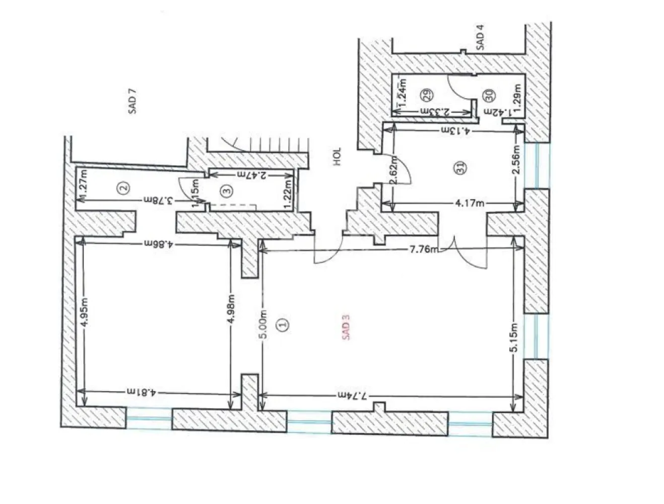 Spatiu birouri, SAD, 89 mp, Zona Ultracentrala Piata Unirii