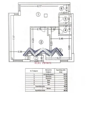 Apartament 3 camere 78 mp utili | Otopeni central | Finisaje la alegere