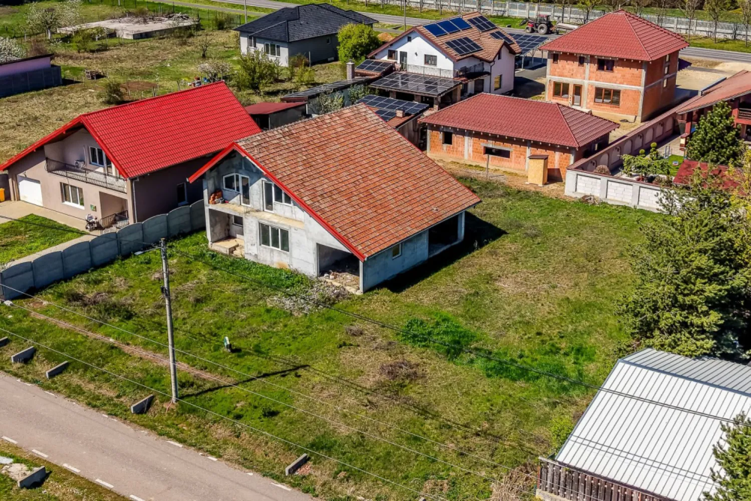 🏡 Casă P+1 la gri | 239 mp construiți | Călugareni -14 km de Arad