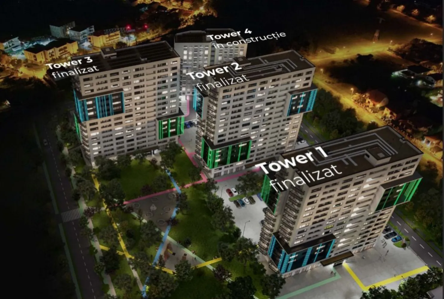 Apartament cu 3 camere și parcare subterană | XCity Timișoara - Apartament 3 camere situat în complexul rezidențial XCity Towers din Timișoara.

📐 68 mp utili
🏢 Etaj 1 din 11
🛁 2 băi
📦 Compartimentare decomandată
🚗 Parcare subterană inclusă

Apartamentul este în fază de construcție, cu predare martie 2026 și se predă complet finisat:

✔ Încălzire în pardoseală
✔ Tâmplărie aluminiu
✔ Izolație fonică, ziduri duble
✔ Parchet, uși interioare
✔ Obiecte sanitare și baterii baie

💰 Preț: 154.501 € + TVA

Ideal pentru locuință personală sau investiție într-un proiect nou, cu potențial de apreciere.

📞 Pentru detalii și rezervare, contactează-mă.
Andreea Szuchanszki I 0742267773

Cod proprietate: CP2926798