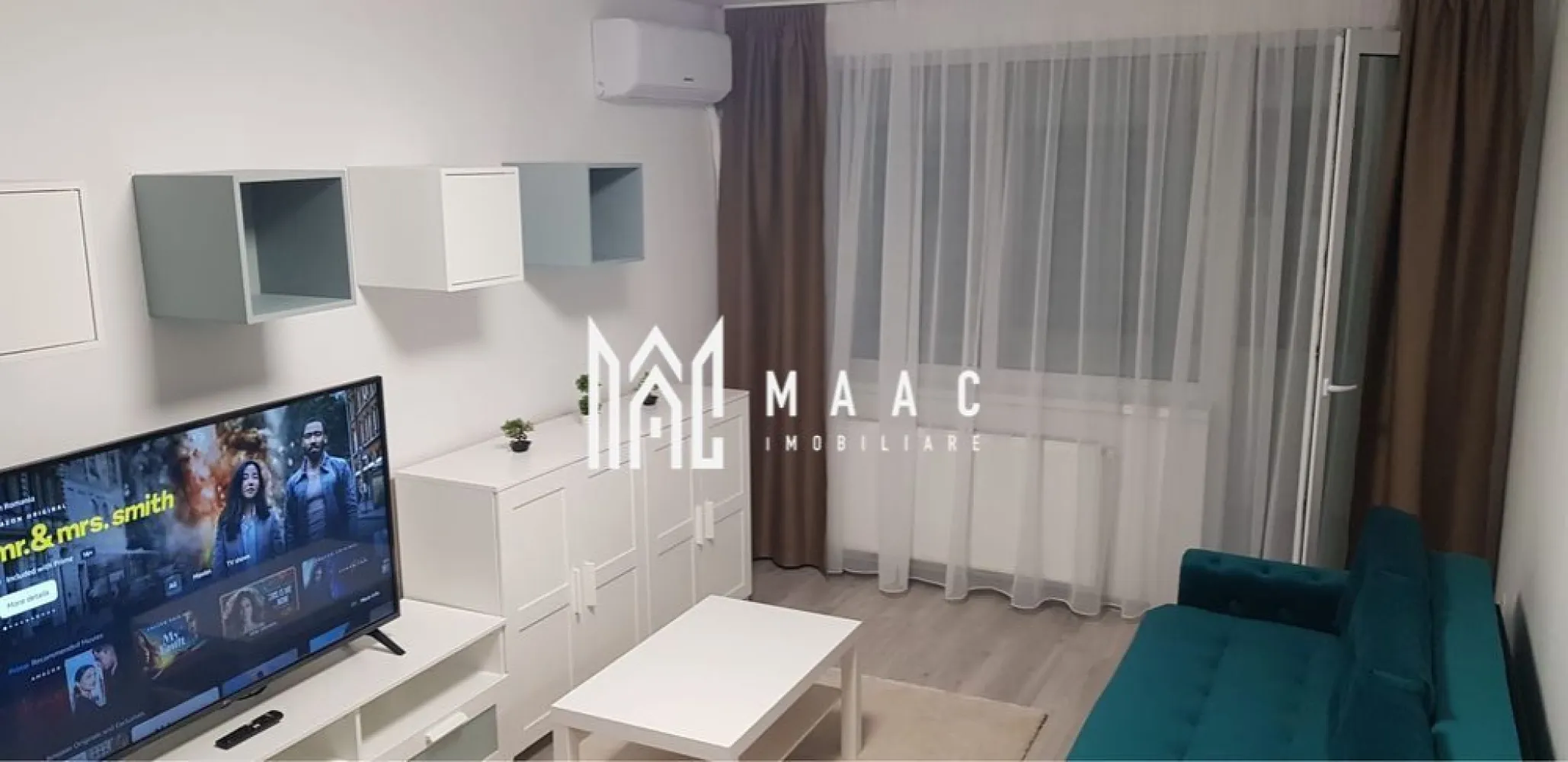 Apartament 2 Camere | 63Mp | Zona Mihai Viteazul - MAAC Imobiliare vă propune spre închiriere un apartament decomandat, cu o suprafață de 63 mp, situat la etajul 6 din 10 al unui imobil modern. Detalii și avantaje: Suprafață: 63 mp Balcon luminos cu vedere frumoasă asupra orașului Aer condiționat Finisaje de calitate superioară, design interior modern Prima închiriere – totul este nou și pregătit pentru viitorul chiriaș Fără animale de companie Locație excelentă: Apartamentul se află într-o zonă bine conectată, aproape de centre comerciale, restaurante și zone de recreere. În apropiere se află Universitatea "Lucian Blaga", instituții de învățământ și parcuri ideale pentru relaxare. Transportul public este ușor accesibil, oferind conexiuni rapide către principalele puncte de interes din oraș. Apartamentul oferă confort, lumină naturală și un ambient primitor — alegerea ideală pentru cei care caută un cămin modern și elegant. Pentru mai multe detalii sau pentru a programa o vizionare, vă rugăm să ne contactați menționând ID:CP2813289