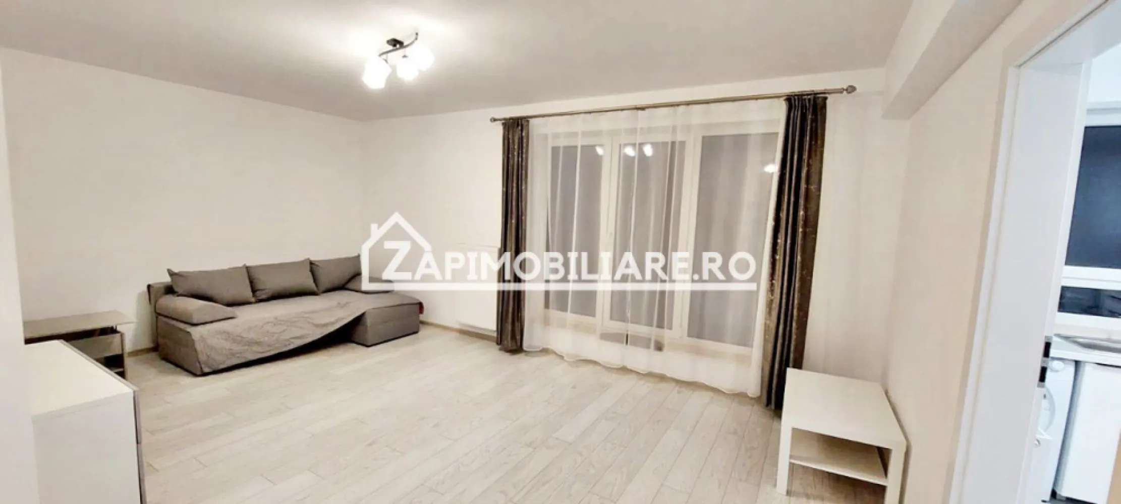 Apartament 1 camera in Bloc NOU,43mp.parcare, boxă la subsol