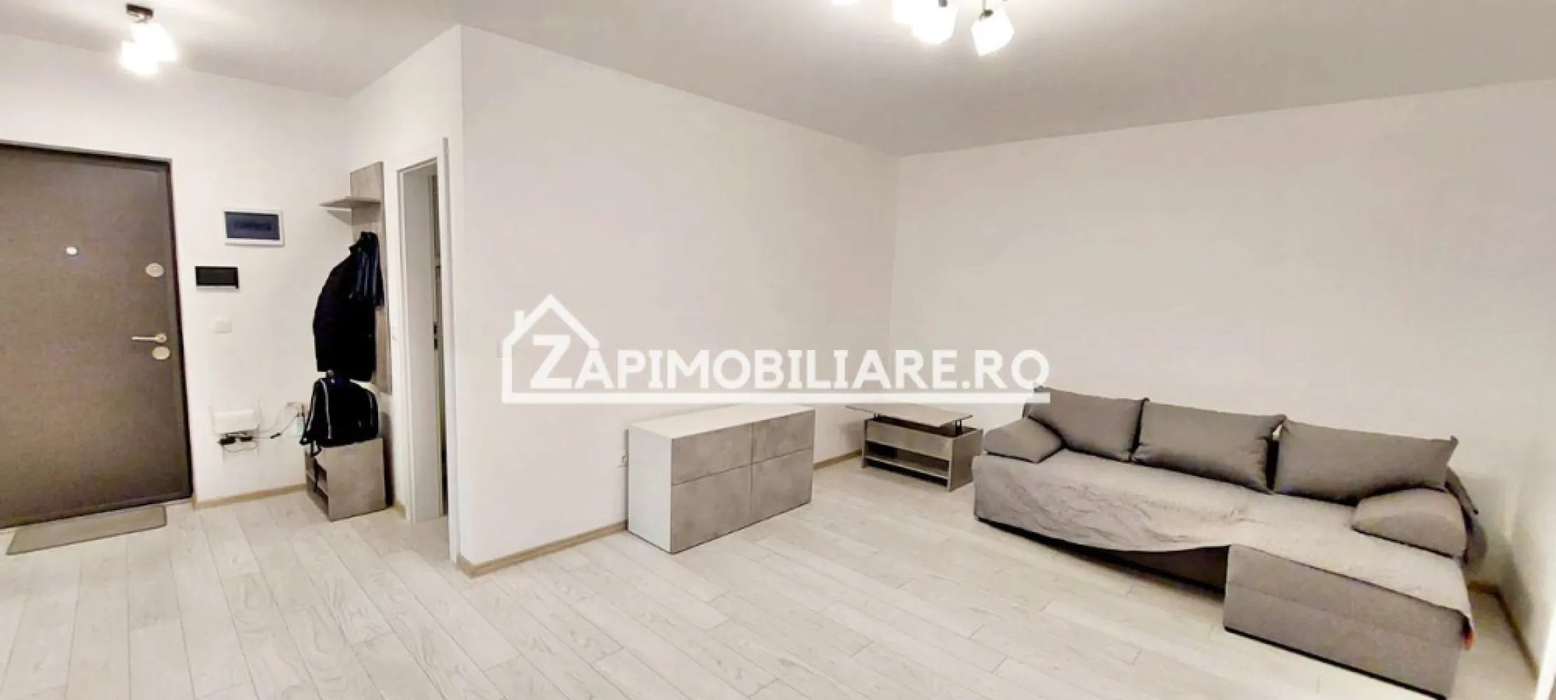 Apartament 1 camera in Bloc NOU,43mp.parcare, boxă la subsol