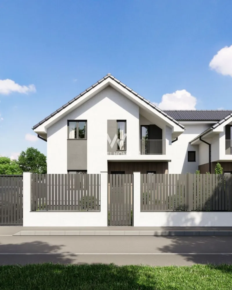 Casa individuala NOUA, Sura Mare, Sibiu - Casa de vanzare,localizata la intrare in Sura Mare, foarte aproape de Prima Shopping Center. 

Suprafata utila de 120 mp (144 mp construiti). 
Suprafata teren: 340 mp, amprenta la sol este de 78 mp si beneficiaza de o curte libera generoasa, de 262 mp. 
Casa beneficiaza si de o terasa spatioasa de 22 mp.

Regimul de inaltime al casei este: Parter+ Mansarda

Compartimentare: 
Parter: hol de acces, living spatios cu iesire pe terasa, bucatarie separata, birou ,baie cu aerisire naturala, spatiu tehnic
Mansarda: hol , 1 dormitor matrimonial cu dressing/baie si balcon propriu, 2 dormitoare mari si luminoase, si o baie cu geam de aerisire;

- curte libera generoasa, de 262 mp
- acces auto
- terasa si balcon
- teren imprejmuit cu gard metalic si portita
-curte pavata pentru 2 masini, cu mult spatiu verde
- incalzire in pardoseala pe ambele etaje
toate utilitatile!

Stadiu de predare: 
LA CHEIE in exterior ( izolatie termica si vopsea decorativa, curte pavata, cu spatiu verde).
LA ALB in interior ( cu instalatii sanitare, electrice si termice incluse ) 

Pret: 215000 euro (cash sau credit bancar) COMISION ZERO
Avansul minim este de 30%

Caile de acces pana la proprietate sunt in curs de amenajare.
Detalii: 0752.088.381- Roxana