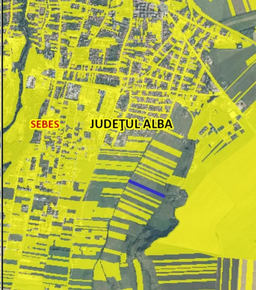 Teren extravilan sebes alba - Vând teren extravilan în Sebeș 3900mp cu deschidere 11.5m în zona salane dincolo de calea ferată paralel cu o carmangerie terenul este drept și plat ideal pentru investiție. Pentru detalii va rog să mă contactați telefonic la 0753471472&nbsp;