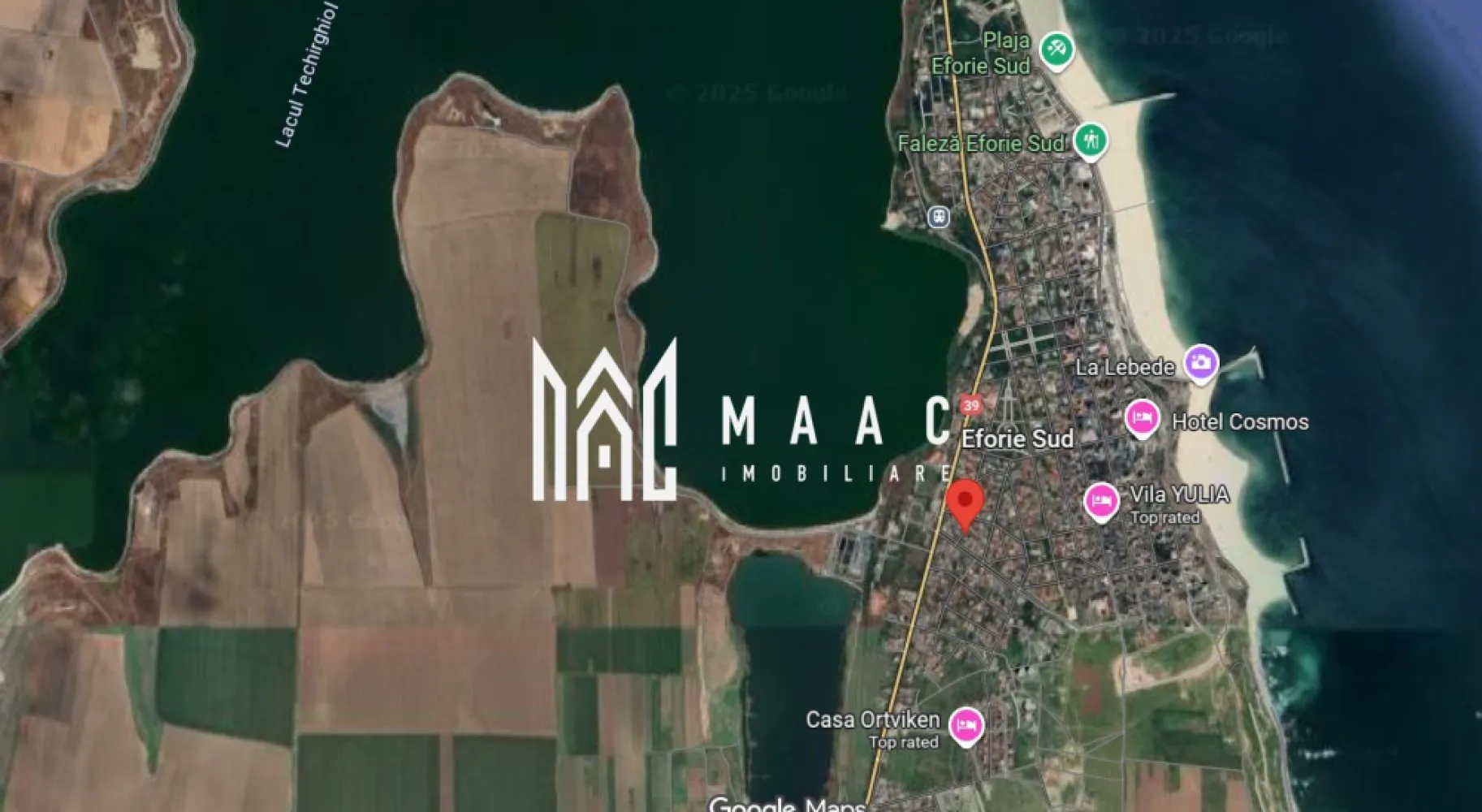 Casa cu Teren intravilan 612 mp Eforie Sub Investitie - MAAC Imobiliare vă propune spre vânzare un teren intravilan cu suprafața de 612 mp, situat în Eforie Sud, strada Cloșca, într-o zonă cu potențial de dezvoltare și acces facil către principalele puncte de interes din localitate.

Proprietatea beneficiază de existența unei construcții intabulate, împreună cu anexe, oferind posibilitatea de renovare sau demolare, în funcție de planurile viitorului proprietar. Terenul este potrivit atât pentru construcție rezidențială, cât și pentru investiție, datorită poziționării și suprafeței generoase.

-teren intravilan 612 mp
-situat în Eforie Sud, sub strada Cloșca
-casă cu anexe intabulată
-necesită renovare 

Pentru mai multe detalii vă rugăm să menționați CP3006320 la telefon.