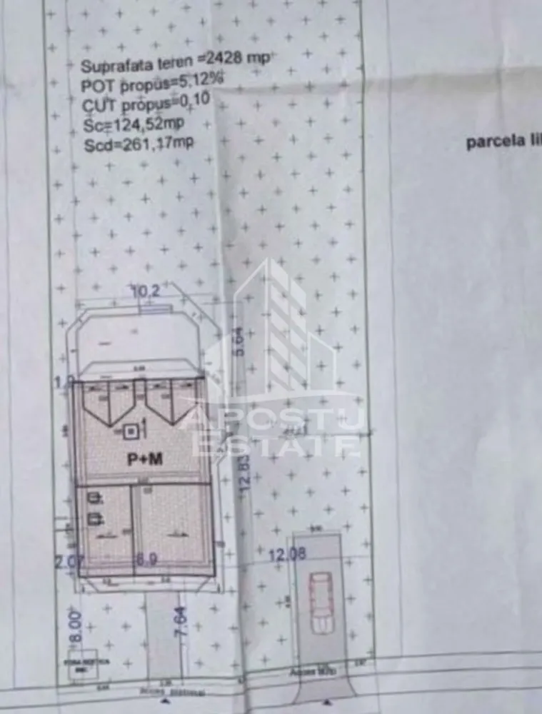 Casa individuala cu 8 camere si terase, teren generos, COMISION 0