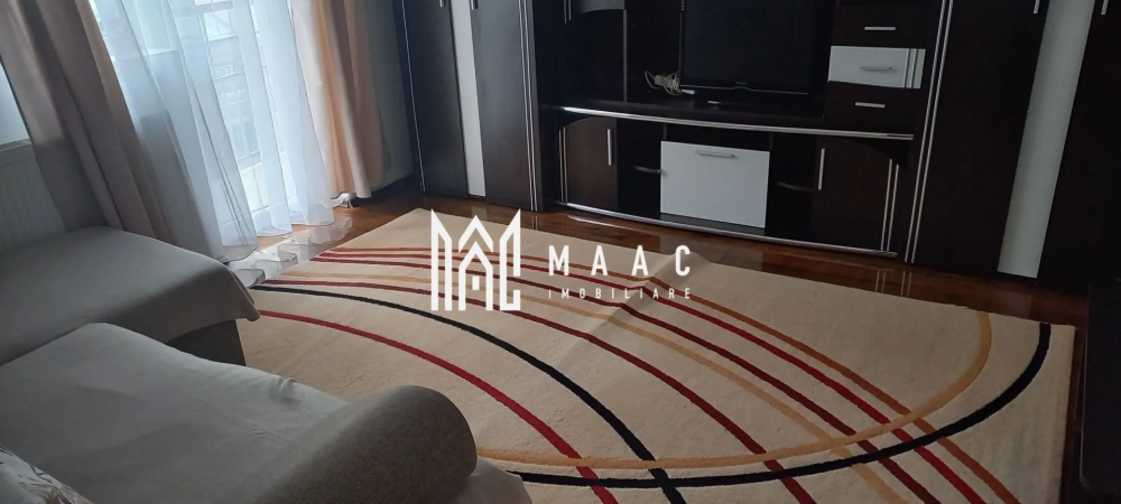 Garsonieră de închiriat Sibiu | Turnișor | 36 mp, balcon - Garsonieră de închiriat în Sibiu, zona Turnișor, cu 36 mp utili, compartimentare decomandată, balcon și mobilare completă, disponibilă pentru mutare imediată.

Detalii proprietate:
• Suprafață utilă: 36 mp (suprafață construită 43 mp)
• Compartimentare: cameră, bucătărie, baie și balcon
• Apartament decomandat, cu 1 baie și 1 bucătărie
• Stare interioară bună, într-un imobil finalizat în anul 2000
• Se închiriază complet mobilată și utilată
• Bucătărie complet mobilată și utilată, inclusiv mașină de spălat rufe
• Balcon inclus și locuință pregătită pentru mutare imediată

Locuința este amplasată în cartierul Alma - Turnișor, într-o zonă liniștită și bine conectată, cu acces facil către magazine, mijloace de transport și alte facilități urbane. Poziționarea oferă legături rapide către principalele puncte de interes din Sibiu și un plus de confort pentru viața de zi cu zi.

Cod anunț CP3217751. Contactați echipa MAAC Imobiliare pentru o vizionare și pentru mai multe detalii despre această garsonieră disponibilă spre închiriere.

Conținut optimizat cu AI, aprobat de agent uman.