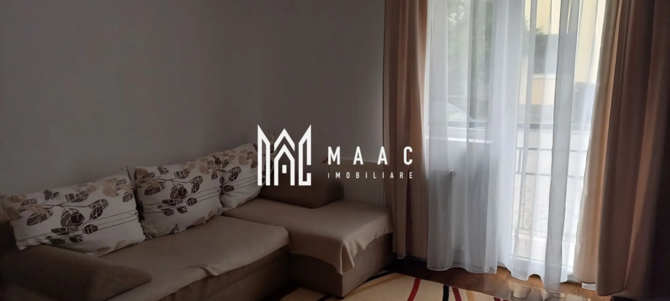 Garsonieră de închiriat Sibiu | Turnișor | 36 mp, balcon - Garsonieră de închiriat în Sibiu, zona Turnișor, cu 36 mp utili, compartimentare decomandată, balcon și mobilare completă, disponibilă pentru mutare imediată.

Detalii proprietate:
• Suprafață utilă: 36 mp (suprafață construită 43 mp)
• Compartimentare: cameră, bucătărie, baie și balcon
• Apartament decomandat, cu 1 baie și 1 bucătărie
• Stare interioară bună, într-un imobil finalizat în anul 2000
• Se închiriază complet mobilată și utilată
• Bucătărie complet mobilată și utilată, inclusiv mașină de spălat rufe
• Balcon inclus și locuință pregătită pentru mutare imediată

Locuința este amplasată în cartierul Alma - Turnișor, într-o zonă liniștită și bine conectată, cu acces facil către magazine, mijloace de transport și alte facilități urbane. Poziționarea oferă legături rapide către principalele puncte de interes din Sibiu și un plus de confort pentru viața de zi cu zi.

Cod anunț CP3217751. Contactați echipa MAAC Imobiliare pentru o vizionare și pentru mai multe detalii despre această garsonieră disponibilă spre închiriere.

Conținut optimizat cu AI, aprobat de agent uman.