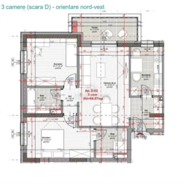 Apartament 3 camere, Park Lake, zona Iulius Mall