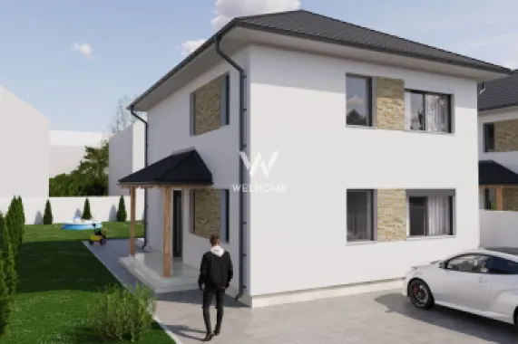 Casă individuală nouă cu pod – 4 camere – Șura Mică