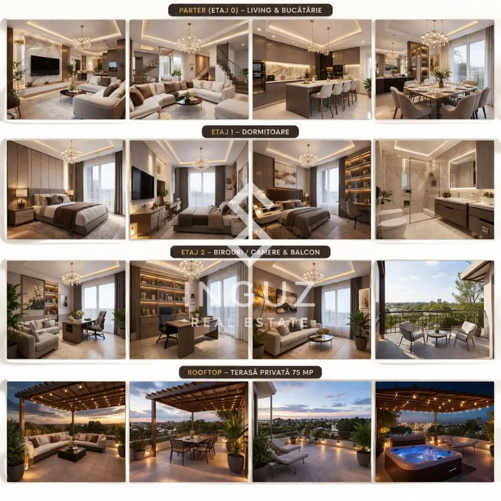Oportunitate investițională – Pipera | Nordul Bucureștiului | Sector 1 - Oportunitate investițională – Pipera | Nordul Bucureștiului | Sector 1

Vilă P+2 cu terasă rooftop privată, situată strategic pe Șoseaua Pipera, într-una dintre cele mai căutate zone de business și investiții din București.

⚠️ Proprietatea se vinde/închiriază nemobilată (neutilată complet), oferind flexibilitate totală pentru amenajare.

Avantaje locație:

• La câteva minute de metrou Pipera
• Acces rapid către DN1 și Aeroportul Henri Coandă
• Aproape de zonele de business, școli internaționale și centre comerciale
• În apropiere de Parcul Herăstrău și Parcul Băneasa

Detalii proprietate:

• Suprafață teren: 152 mp
• Suprafață construită: 251 mp
• Suprafață utilă: ~177 mp
• Terasă rooftop privată ~75 mp
• 6 camere + 3 băi
• 7 aparate de aer condiționat
• Construcție solidă, materiale de calitate superioară
• Stare: semifinisată / nemobilată

Potențial investițional:

• Ideal pentru locuință de lux sau sediu firmă
• Potrivit pentru birouri, clinici sau companii IT
• Posibilitate instalare panouri solare
• Utilizare flexibilă

Randament estimat:

• Rezidențial / corporate: ~7%
• Birouri: ~8%
• Medical: ~9.5%

Informații suplimentare:

• Proprietate cu acte în regulă
• Disponibilă pentru vânzare sau închiriere
• Comision: 2%

📍 Proprietate rară într-o zonă premium, cu cerere constantă din partea investitorilor