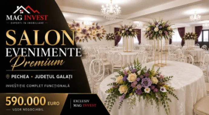 LORD HOUSE EVENTS – salon de evenimente premium, loc. Pechea