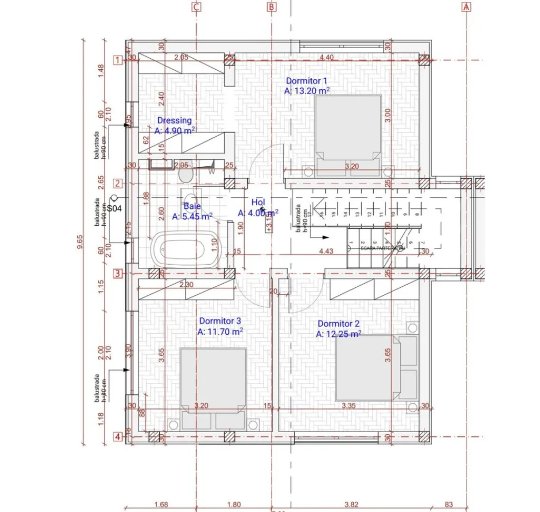 Casa 4 camere, curte generoasă – Șelimbăr, Sibiu - Casă modernă cu 4 camere și curte generoasă – Șelimbăr, Str. Triajului, Intabulata

Detalii proprietate:
 • Suprafață utilă: 100 mp
 • Suprafață teren: 215 mp
 • Tip construcție: cuplată prin casa scării – intimitate, dar și eficiență termică
 • Curte spațioasă, cu acces auto pentru 2 mașini

Compartimentare:
 • Parter: living luminos cu zonă de dining, bucătărie închisă, baie, cămară / spațiu tehnic sub scară
 • Etaj: 3 dormitoare, baie principală, dressing generos

Finisaje și dotări:
 • Interior – la alb: centrală termică, încălzire în pardoseală pe ambele niveluri, ferestre termopan, ușă de intrare, glet + lavabilă, sape și toate instalațiile termice, electrice și sanitare finalizate
 • Exterior – la cheie: fațadă finisată, pavaj premium, gard complet, poartă pregătită pentru automatizare, gazon și terasă amenajată

Alte avantaje:
 • Străzi asfaltate și iluminate
 • Zonă liniștită, aproape de magazine și puncte de interes
 • Casă în curs de execuție – poți alege unele finisaje în funcție de stadiul lucrării

💰 Preț: 242.000 € (TVA inclus)
🏦 Se acceptă plata cash sau credit ipotecar

📞Vizionare" 0752.088.381- Roxana
