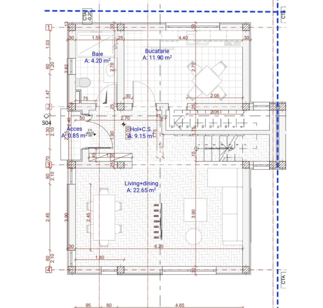 Casa 4 camere, curte generoasă – Șelimbăr, Sibiu - Casă modernă cu 4 camere și curte generoasă – Șelimbăr, Str. Triajului, Intabulata

Detalii proprietate:
 • Suprafață utilă: 100 mp
 • Suprafață teren: 215 mp
 • Tip construcție: cuplată prin casa scării – intimitate, dar și eficiență termică
 • Curte spațioasă, cu acces auto pentru 2 mașini

Compartimentare:
 • Parter: living luminos cu zonă de dining, bucătărie închisă, baie, cămară / spațiu tehnic sub scară
 • Etaj: 3 dormitoare, baie principală, dressing generos

Finisaje și dotări:
 • Interior – la alb: centrală termică, încălzire în pardoseală pe ambele niveluri, ferestre termopan, ușă de intrare, glet + lavabilă, sape și toate instalațiile termice, electrice și sanitare finalizate
 • Exterior – la cheie: fațadă finisată, pavaj premium, gard complet, poartă pregătită pentru automatizare, gazon și terasă amenajată

Alte avantaje:
 • Străzi asfaltate și iluminate
 • Zonă liniștită, aproape de magazine și puncte de interes
 • Casă în curs de execuție – poți alege unele finisaje în funcție de stadiul lucrării

💰 Preț: 242.000 € (TVA inclus)
🏦 Se acceptă plata cash sau credit ipotecar

📞Vizionare" 0752.088.381- Roxana