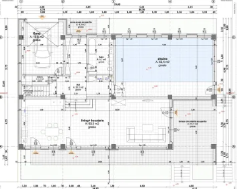 Vilă modernă premium cu piscină interioară, teren 1200 mp și panoramă