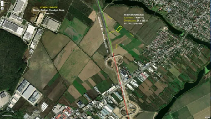Direct Proprietar vand Teren 4.250 mp | Afumati | langa Autostrada A0