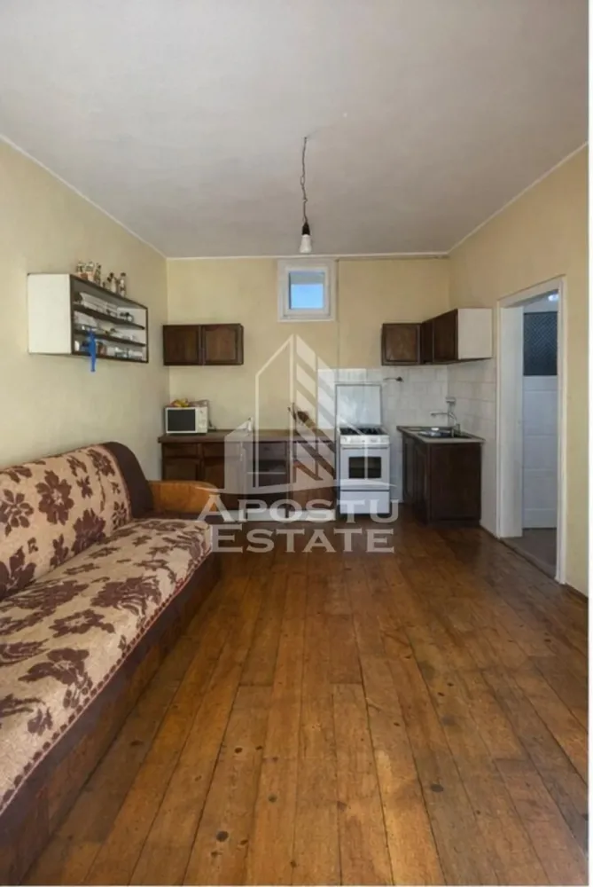 Casa individuala de vanzare în zona Elisabetin Timisoara - Apostu Estate va propune spre vanzare o casa individuala situata in zona Elisabetin din Timisoara, una dintre cele mai apreciate zone rezidentiale ale orasului, ideala pentru locuire sau investitie.

Imobilul dispune de o suprafata utila de aproximativ 220 mp si este amplasat pe un teren generos de 827 mp, oferind multiple posibilitati de amenajare si extindere. Casa este compartimentata in 6 camere, 1 bucatarie si 2 bai, fiind potrivita pentru o familie numeroasa sau pentru activitati mixte (rezidential + birouri).

Constructia este realizata din caramida, finalizata in anul 1990, si necesita renovare, ceea ce permite viitorului proprietar sa personalizeze complet spatiul conform propriilor nevoi.

Utilitati si dotari:
 • Apa, gaz, curent, canalizare
 • Internet, CATV, telefon
 • Strazi asfaltate si iluminat stradal
 • Acces facil la transport in comun

Avantaje zona:
 • Zona Elisabetin – linistita si bine cotata
 • Aproape de centru orasului
 • Acces rapid catre parcuri si alte spatii verzi
 • In proximitate: Școala primara "Sfântul Antim Ivireanul" și Liceul "Sfântul Antim Ivireanul" gradinite, licee
 • Supermarketuri, magazine si farmacii la distanta mica
 • Restaurante, cafenele si zone de recreere
 • Acces facil catre mijloace de transport

Proprietatea reprezinta o oportunitate excelenta atat pentru locuinta, cat si pentru investitie datorita pozitiei si potentialului.