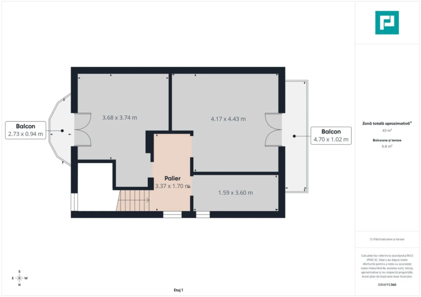 Duplex spațios 102 mp utili, teren 350mp in Covaci