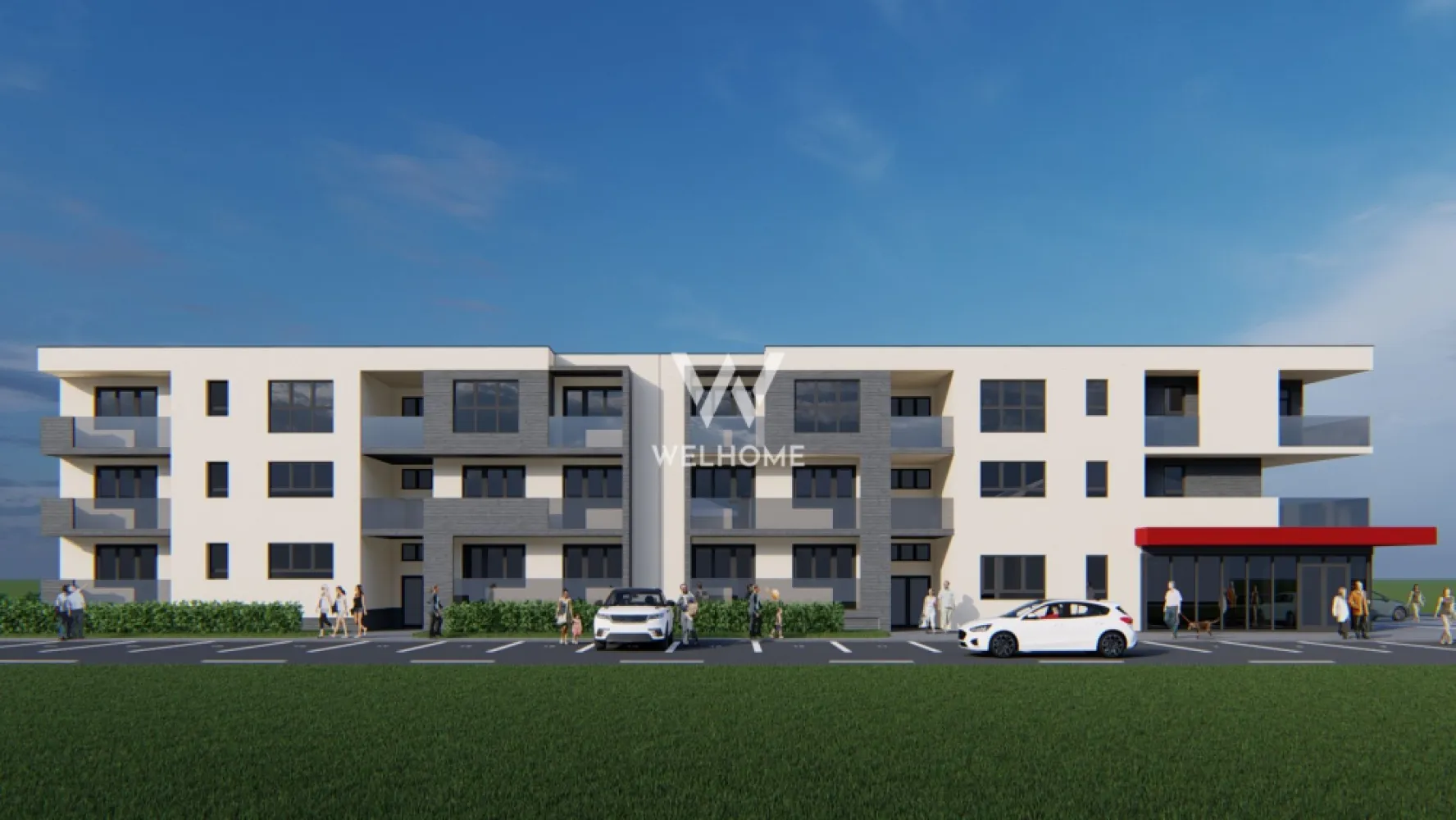 Studio generos - Selimbar, Sibiu - Apartament tip studio cu balcon, bloc Nou -Selimbar/ Sibiu

- Apartament 47 mpu + logie 3.38 mp
- Imobil cu regim de inaltime P+2E
- Hol acces cu spatiu pentru depozitare, camera de zi, bucatarie, baie, balcon tip loja ( vezi schita )

 Apartamentul se predă finisat:
pereți gletuiți și finisați cu lavabil alb, prize, întrerupătoare, centrală, calorifere,dulie cu bec în fiecare cameră, usă la intrare, gresie pe balcon și în baie, pardoseală: parchet în camere si usi interioare Porta Doors, faianță în dreptul blatului de bucătărie obiecte sanitare: lavoar cu baterie, wc cu rezervor, cădiță dus(construită din gresie pe pardoseală), chiuveta cu cuva si baterie bucatarie
Locul de parcare și finisajele sunt incluse în prețul apartamentului.
- Zona placut amenajata, variante simple de acces, facilitati la indemana

Un Apartament practic, bine organizat - Vino sa vezi daca poate fi Noua ta Casa !!

Pret: 105,000 euro 

Contact: 0756033943