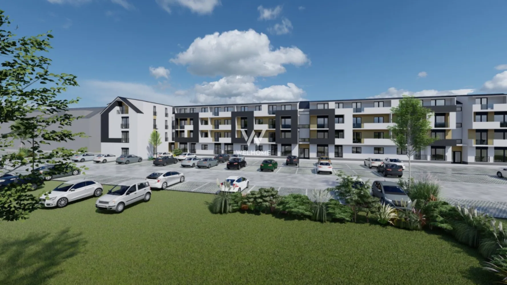 Apartament 2 camere, Prelungirea Doamna Stanca - Apartament cu 2 camere, zona Doamna Stanca, Sibiu

- Locatie in plina dezvoltare.
- Bloc modern cu un regim de inaltime P+3E.
- Suprafata utila: 55.50 mp + doua balcoane de aprox 7.6 mp
- Compartimentare practica: hol, living ,bucatarie, dormitor, debara si baie.
- Predare la interior LA ALB: peretii tencuiti mecanizat cu tencuiala bruta pe baza de ciment+glet+ vopsea lavabila alba , sapa semiuscata mecanizata, instalatie electrica cu doze, panou de sigurante, contor de curent individual, instalatii termice cu incalzire prin pardoseala marca SISTEMA ,centrala termica prin condensatie.
- 1 loc de parcare inclus in pret.
- Termen predare: 2025

PRET: 111.000 euro Tva Inclus
TELEFON: 0756 094 405
