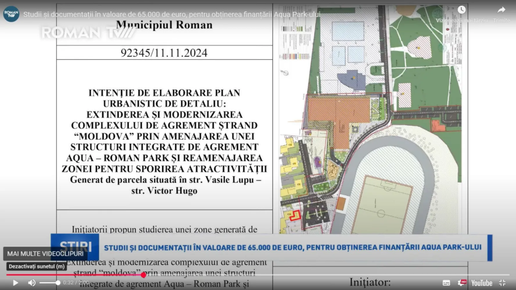 Spațiu comercial 159 mp intrare Strand lângă Aqua Park - DE VÂNZARE · SPAȚIU COMERCIAL · 159 mp · Roman · 1000 €/mp
Str. Victor Hugo · Bl. 7 · Parter · Roman · Vânzare directă · Fără comision · Fără TVA

► CE SE VINDE
Spațiu comercial de 159 mp la parterul unui bloc în Roman, zona Strand, la intrarea în viitorul Aqua-Roman Park — investiție publică de 14,5 milioane € cu proiect depus și în curs de aprobare. 
Disponibil imediat. Scutit de TVA.

► PROPRIETATEA
→ Suprafață utilă: 158,25 mp · parter · 10 încăperi
→ Cotă indivizibilă teren: 31,65 mp din terenul aferent clădirii
→ Adresă: Str. Victor Hugo, bl. 7, parter · Roman · jud. Neamț
→ Cadastru și intabulare existente
→ 3 căi de acces separate
→ Curent trifazic 380V · coș de fum propriu 20 m înălțime
→ Utilități: curent · gaze · apă · canalizare · centrală termică

► DE CE ACEASTĂ LOCAȚIE
Spațiul se află exact la intrarea în zona Strand Roman — singura zonă de agrement cu dezvoltare activă din municipiu. 
Aqua-Roman Park, cu investiție estimată la 14,5 milioane €, este în procedură de aprobare. 
Odată deschis, zona devine principalul generator de trafic pietonal și turistic din Roman și împrejurimi.
Cine intră acum intră la prețul de dinainte de deschidere.

► UTILIZĂRI POSIBILE
Facilitățile tehnice — trifazic, coș de fum 20 m, 3 accese — permit aproape orice activitate:
· Restaurant sau fast-food
· Sală de evenimente sau agrement
· Showroom sau magazin specializat
· Cabinete medicale sau laboratoare
· Spațiu de producție sau atelier
· Depozit sau spațiu logistic

► TRANZACȚIE
Proprietatea unei firme românești. Vânzare directă, fără intermediar, fără comision. Construcție inainte de 2000 — scutită de TVA conform Codului Fiscal.

Puscasu Marius · 0735 897 106 (telefon și WhatsApp)
