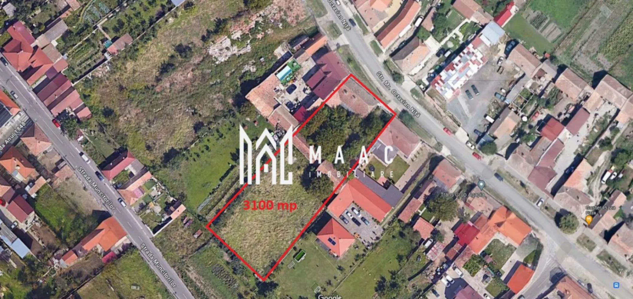 Casa teren 3100 mp Gusterita - MAAC Imobiliare vă propune spre vânzare o proprietate compusă din casă și teren generos de 3100 mp, situată într-o zonă rezidențială de case, ideală atât pentru locuire, cât și pentru dezvoltări imobiliare precum construcția de case individuale sau duplexuri. Amplasamentul oferă un cadru liniștit și acces facil, fiind potrivit pentru investiții pe termen lung.

Terenul are o suprafață de 3100 mp și beneficiază de o deschidere la stradă de aproximativ 32 ml, aspect ce permite o parcelare eficientă și valorificarea optimă a spațiului pentru proiecte rezidențiale.

Casa existentă necesită renovare, oferind posibilitatea personalizării complete sau a reconversiei în funcție de planurile viitorului proprietar. Proprietatea dispune de toate utilitățile și este liberă de sarcini, facilitând un proces de achiziție rapid și sigur.

Pentru mai multe detalii, vă rugăm să menționați CP2988974 la telefon.