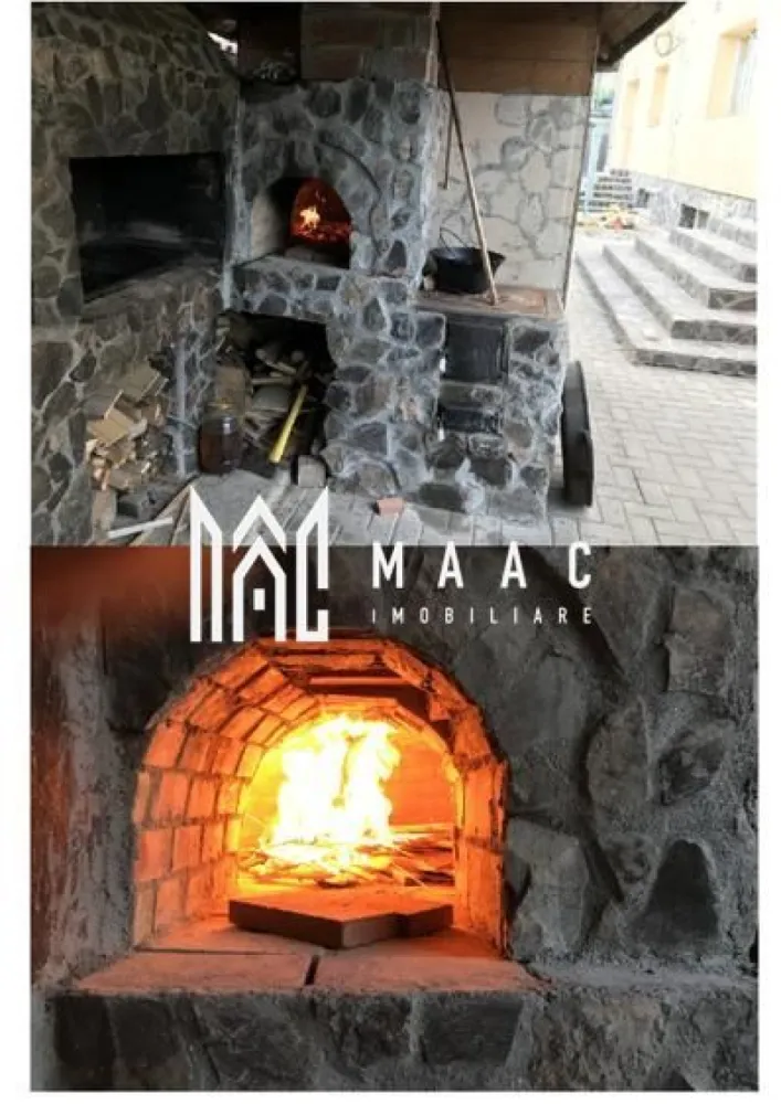 Casa 8 camere | 308mpu | 2 Apartamente | Selimbar - MAAC IMOBILIARE propune atentiei dumneavoastra o casa spatioasa, pentru două familii, două generații sau dublă investiție - casă și birou, într-o zonă premium din Șelimbăr.

Imobilul cuprinde două apartamente complet funcționale, cu acces separat și dotări generoase, într-un imobil construit responsabil.
Casa a fost finalizată în 2009, pe structură durabilă: cărămidă Porotherm 30 cm, termosistem de 10 cm, fațadă Knauf, țiglă din beton, panouri solare pentru încălzirea apei, centrală termică in condensatie Junkers de 42Kw + boiler Junkers cu o capacitate de 300 litrii, încălzire în pardoseală și calorifere, sistem de drenaj și trotuare pavate.
Apartamentul 1 – generos, cu o suprafață utilă de 128.4mpu
• Parter: birou, living cu șemineu, zonă de dining, bucătărie, baie de serviciu (suprafață utilă de 64,10 mp)
• Mansardă: 3 dormitoare, dressing, baie, acces la pod prin scară pliantă, (suprafață utilă de 64.10 mp) cu aer condiționat
• Exterior: 2 locuri de parcare într-un garaj aerisit și acoperit, foișor complet echipat (grătar, cuptor ,plită, toate cu funcționalitate pe lemne), magazine de depozitare unelte gradinărit
Apartamentul 2 – cu o suprafață utilă de 72.5mpu
• Parter: living cu șemineu, dining, bucătărie, baie de serviciu (suprafață utilă de 36,40 mp)
• Mansardă: 2 dormitoare, baie, acces la pod, aer condiționat (suprafață utilă de 36,10 mp)
• Exterior: 1 loc de parcare într-un garaj aerisit și acoperit, foișor cu grătar și loc de relaxare

Demisolul - 108 mpu - comunică prin două holuri comune.

Aflat pe o stradă liniștită, asfaltată și iluminată public, imobilul este situat la doar 400 m de Shopping City Sibiu, DN1, Lidl și Kaufland Șelimbăr și la 4 km de centrul istoric al Sibiului, cu acces rapid și spre autostradă.

Pentru mai multe detalii precizati telefonic ca ati vazut anuntul cu ID CP2803211