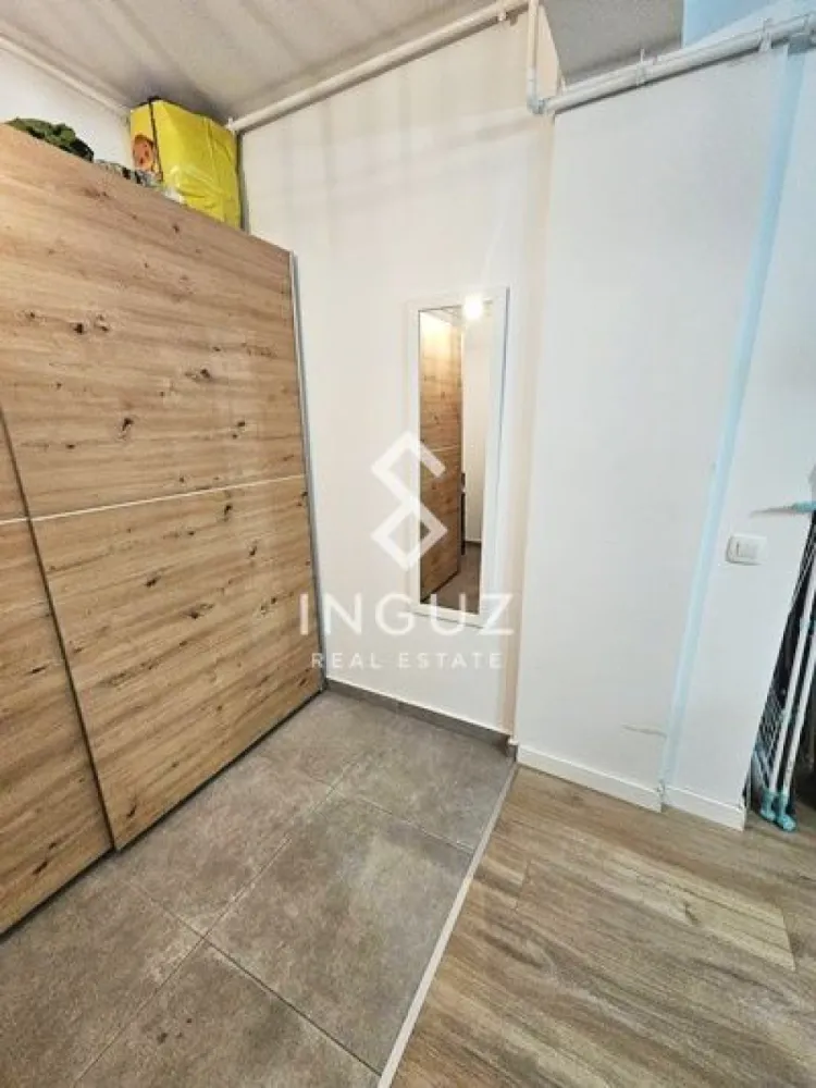 Apartment for Rent | 2 Rooms | Mihai Bravu Metro | New Building (2021) - Apartment for Rent | 2 Rooms | Mihai Bravu Metro | New Building (2021)

Price: 600 € / month (negotiable)
Commission: 50%

Details:

2 rooms (semi-detached)
53 sqm + balcony 5.23 sqm
High ground floor
Building: 2021 (energy class A)
Fully furnished & equipped
Private central heating
Air conditioning
Smart TV

Features:

Closed kitchen (fully equipped)
PVC windows, thermal insulation
Intercom, elevator, video surveillance
Modern finishes (parquet, tiles, painted walls)

Description:
Modern 2-room apartment located in a new building, offering comfort and efficient layout. Fully furnished and equipped, ready for immediate move-in.

Location & Access:

Only ~194 m from Mihai Bravu Metro Station
Close to Lidl, shops, and daily amenities
Schools and kindergartens nearby
Easy access to main roads and city center

Available: Immediately

Contact:
Inguz Real Estate
+40 774 017 567