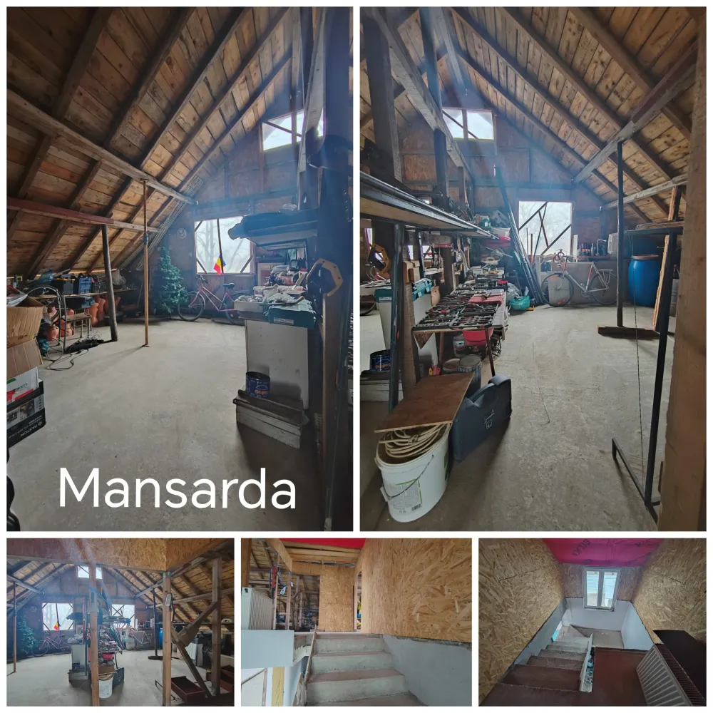Imobil cu 2 constructii, anexe și 670 mp teren, utilități racordate, Bratasanca - Agenția imobiliară Sebarucata Business Consulting vă prezintă spre vânzare o proprietate generoasă situată în satul Brătășanca, comuna Filipeștii de Târg, cu acces direct din drum județean și deschidere de 18 ml la stradă.Terenul are o suprafață de 670 mp( respectiv 744 mp măsurați) pe care sunt amplasate două construcții și anexe.Mai exact, vorbim despre:(1) o casă edificată în 1960, cu un regim de înălțime parter și încadrată în clasa energetica D.Acest corp are o suprafață construită de 99,09 mp( utilă 78,52 mp) și a fost complet renovat. Avantajul acestei construcții este dată de faptul că este funcțională și poate fi folosită imediat.Ca și compartimentare, vorbim de 5 camere, o bucătărie, o baie generoasă cu aerisire naturala( geam) și cadă+ 2 holuri.Utilități racordate: apa de la rețea, fosa septică, electricitate, gaze( centrală+ 9 calorifere), canalizarea fiind în curs de execuție în comună.Caracteristici constructive:- fundație de piatră ;- pod cu grinzi de lemn;- tavane de rigips în 3 dintre camere( înălțimea camerei fiind de 1,98 m) acestea permițând înălțarea lor cu cel puțin 30 de cm;- placa de beton turnată deasupra dormitorului, holului și în camera centralei( în aceste camere înălțimea este de 2,10 m);- pereti: zidarie caramida;- invelitoare: tabla.(2) Anexe: bucătărie de vară cu beci+ grup sanitar cu duș, toaletă și boiler electric. Grupul sanitar este amplasat deasupra fosei septice.(3) Construcția nouă, autorizată în 2025 cu regim de inaltime P+M și o suprafață construită de 202 mp.Suprafața desfășurată construită: 97,9 mpSuprafața desfășurată utilă: 146,11 mpSuprafața desfășurată locuibilă: 109,18 mp.Compartimentare:- parter în suprafață de 76,36 mp: living, 3 dormitoare, baie, bucătărie;- mansarda în suprafață de 67,75 mp: 3 dormitoare, baie, hol, dresing.-Inaltime camere: 2,60-2,75 m.Autorizație de construcție a fost emisă în iunie 2025( valabilitate 24 luni) iar structură este realizată conform proiectului.Toate utilitățile sunt disponibile pe proprietate.Investiție realizată până în prezent este de aproximativ 80.000 €.Aceasta proprietatea este ideală pentru o familie extinsă/ două familii (părinți + copii), locuință + spațiu pentru birou sau activitate comercială/finalizarea unei case moderne, având avantajul existenței unei locuințe deja funcționale pe teren.Imobilul se vinde mobilat și utilat. Din acesta vor fi luate doar obiectele personale și o parte din electrocasnice.Acces rapid către Ploiești și zonele industriale din Prahova, o califica, de asemenea, ca fiind o oportunitate de investiție sigură.Vecinătăți:- Market La doi Pași, magazine generale;- Unități de învățământ: școală și grădiniță cu program normal și prelungit;- Cabinet stomatologic, farmacie, cabinet medical;- Primarie;- Stație pentru transport în comun( cu plecare din ora în oră din oraș).Având în vedere numărul redus de fotografii ce pot fi postate pe platformele de promovare, vă invităm să ne scrieți în cazul în care doriți fotografii suplimentare.Vă stăm la dispoziție pentru orice informație suplimentară și stabilirea unei vizionari.