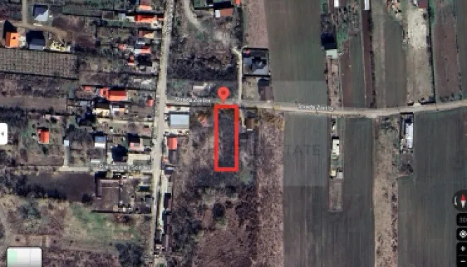 Teren 1.600 mp în Periș, lângă Profi, deschidere 20 ml