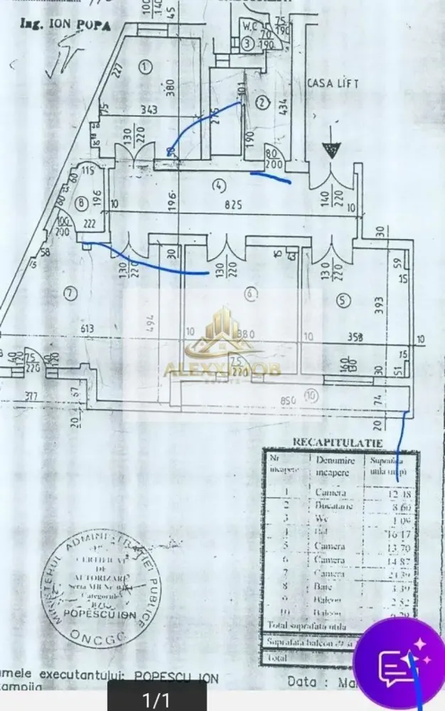 Apartament de Vanzare - Zona Ateneul Roman - 4 camere - 110 MP - Vă prezentăm spre vanzare un apartament spațios cu 4 camere, situat in zona Ateneul Roman, zonă centrală și apreciată pentru accesul facil către principalele puncte de interes ale orașului.

Locuința are o suprafață generoasă de 110 mp, fiind amplasată la etajul 5 din 6 al imobilului. Apartamentul este mobilat în stil clasic, oferind un ambient elegant și confortabil, ideal pentru o familie sau pentru cei care apreciază spațiile ample.

Caracteristici principale:

4 camere
Suprafață utilă: 110 mp
Mobilat clasic
2 balcoane
Etaj 5 din 6
Compartimentare practică și luminoasă
Zonă centrală, cu acces rapid către restaurante, cafenele, instituții culturale și mijloace de transport.

Apartamentul beneficiază de camere generoase, lumină naturală din abundență și 1 balcon mare care oferă spațiu suplimentar pentru relaxare.

Doar plata cash - R2.

Pentru mai multe informații sau pentru programarea unei vizionări, vă stăm la dispoziție. 

Alexximob Estate - tel. 0751454742

comision: 1,8%