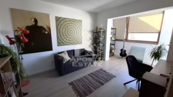 Penthouse mobilat si utilat,3camere,2 bai,parcare subterana,Torontalui